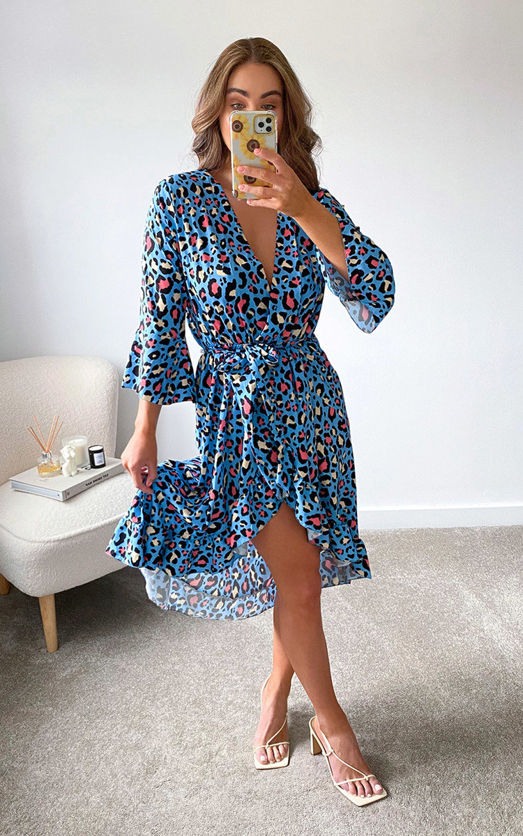 Velma Printed Midi Dress Velma Printed Midi Dress