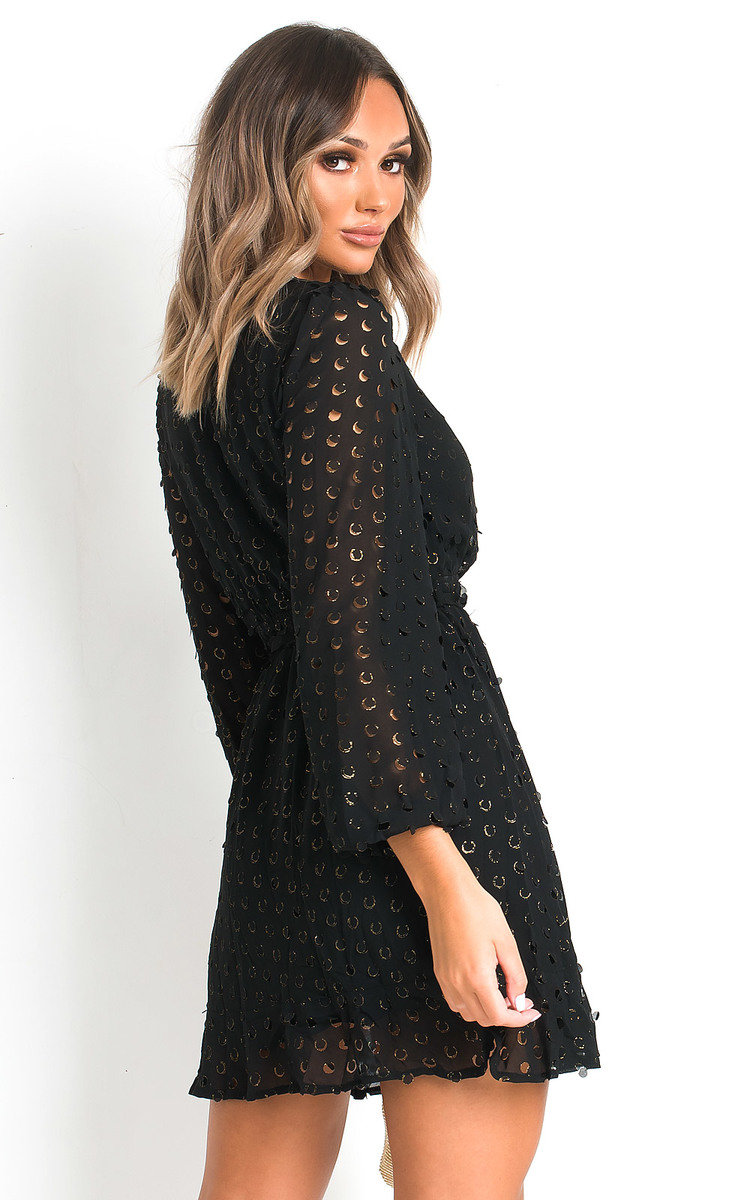 Willow Sheer Tie Waist Dress Thumbnail Willow Sheer Tie Waist Dress Thumbnail