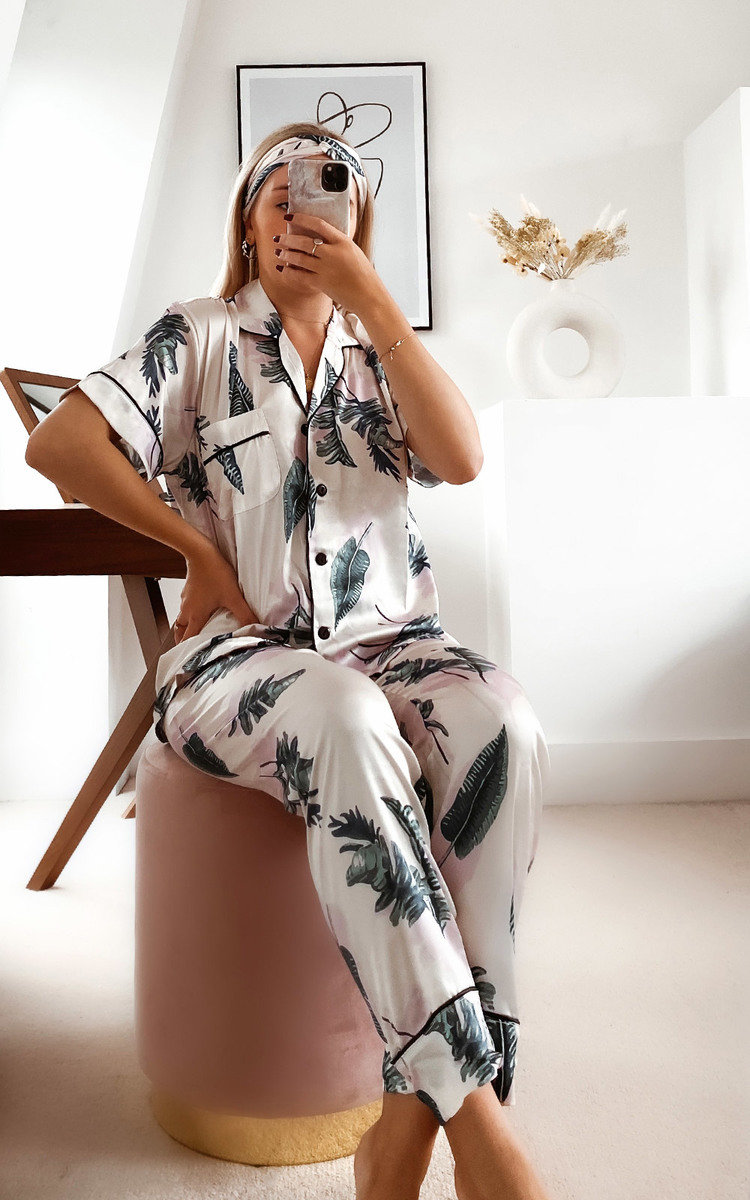 Yasmine Printed Pyjama Co-ord  Thumbnail