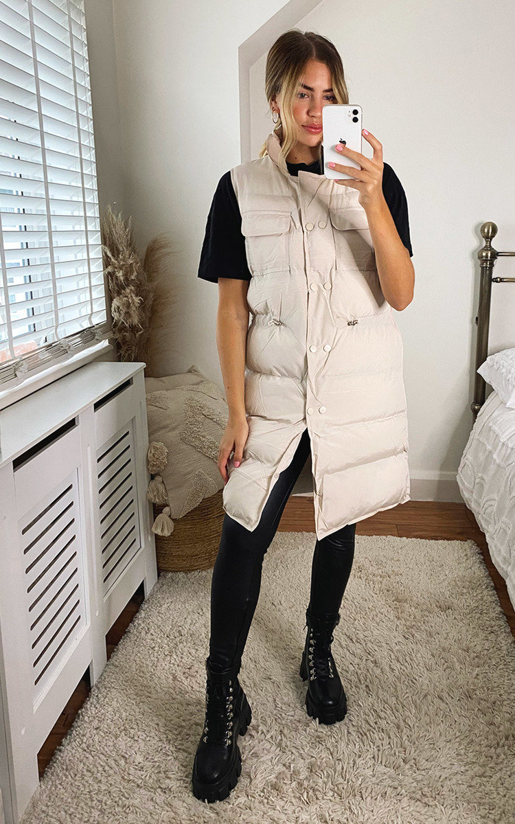 Yolanda Longline Padded Puffer Gilet Thumbnail Yolanda Longline Padded Puffer Gilet Thumbnail
