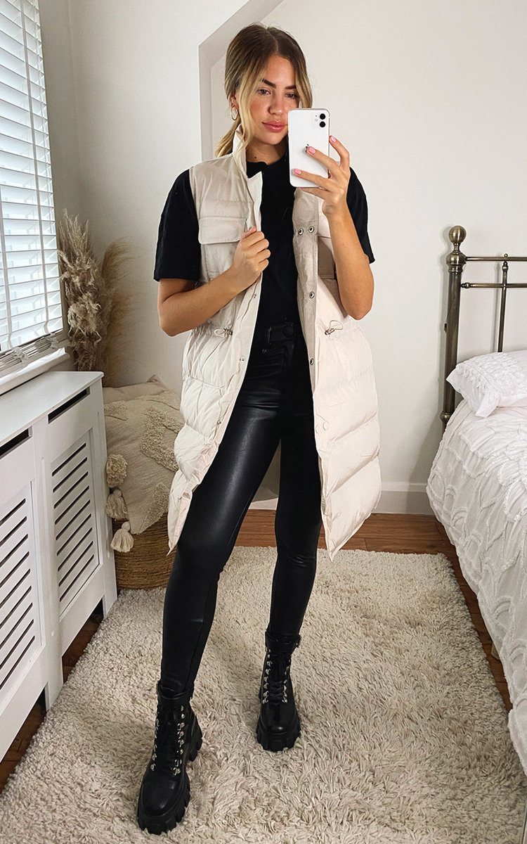 Yolanda Longline Padded Puffer Gilet Thumbnail Yolanda Longline Padded Puffer Gilet Thumbnail
