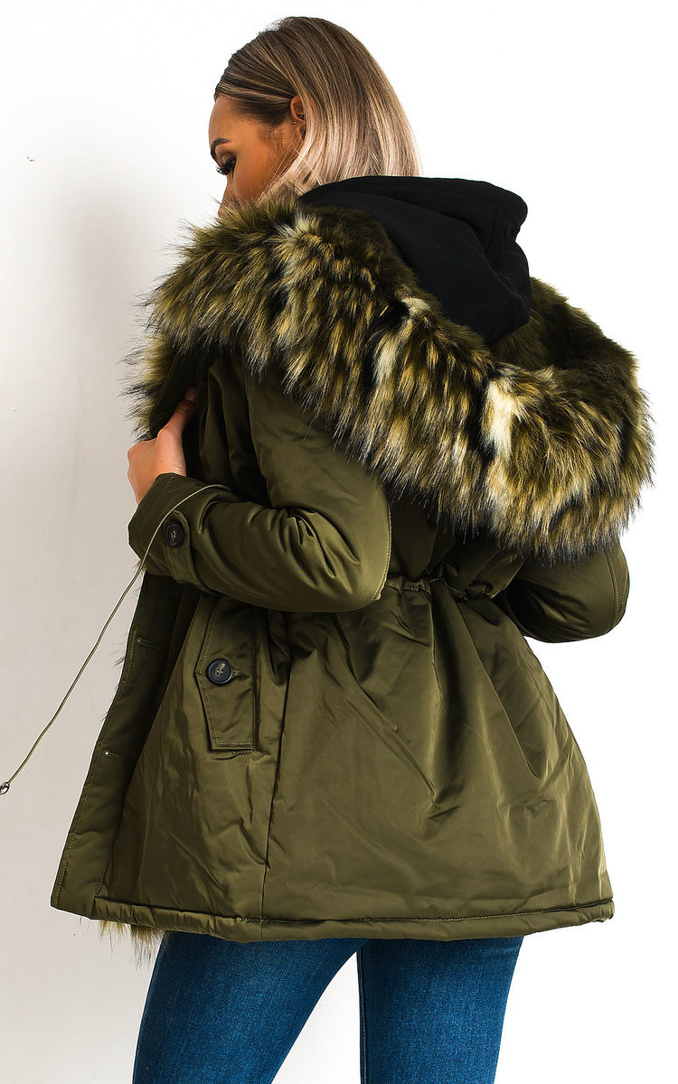 Yuki Padded Hooded Longline Puffer Jacket Thumbnail Yuki Padded Hooded Longline Puffer Jacket Thumbnail