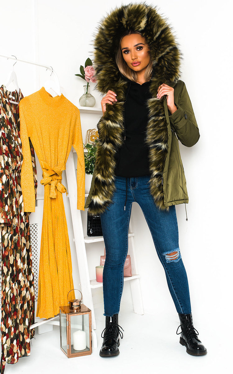 Yuki Padded Hooded Longline Puffer Jacket Yuki Padded Hooded Longline Puffer Jacket