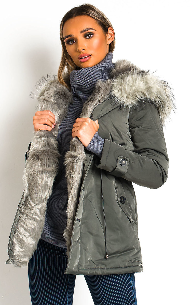 Yuki Padded Hooded Longline Puffer Jacket Thumbnail Yuki Padded Hooded Longline Puffer Jacket Thumbnail