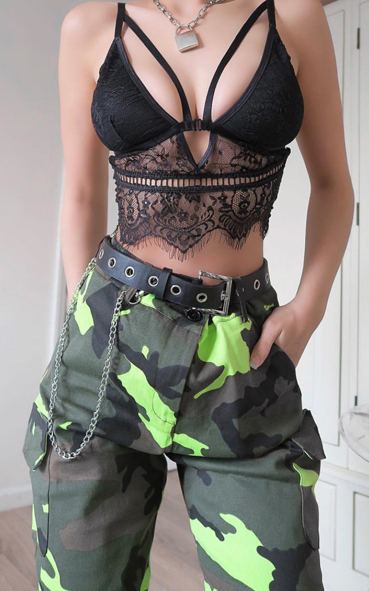 Zara Lace Bralet Top Thumbnail Zara Lace Bralet Top Thumbnail