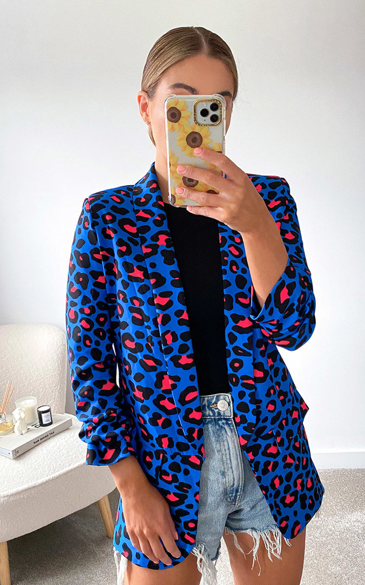 Zara Printed Blazer Jacket Zara Printed Blazer Jacket