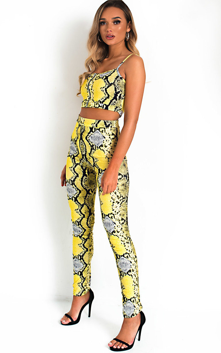 Zendaya Snake Print Co-ord Thumbnail