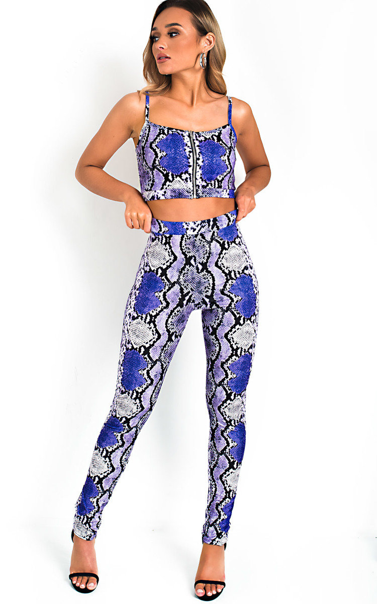 Zendaya Snake Print Co-ord Thumbnail Zendaya Snake Print Co-ord Thumbnail