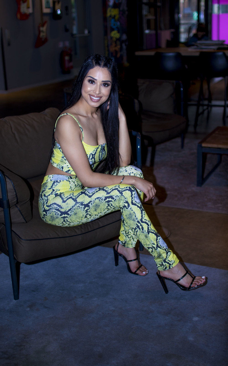 Zendaya Snake Print Co-ord Zendaya Snake Print Co-ord