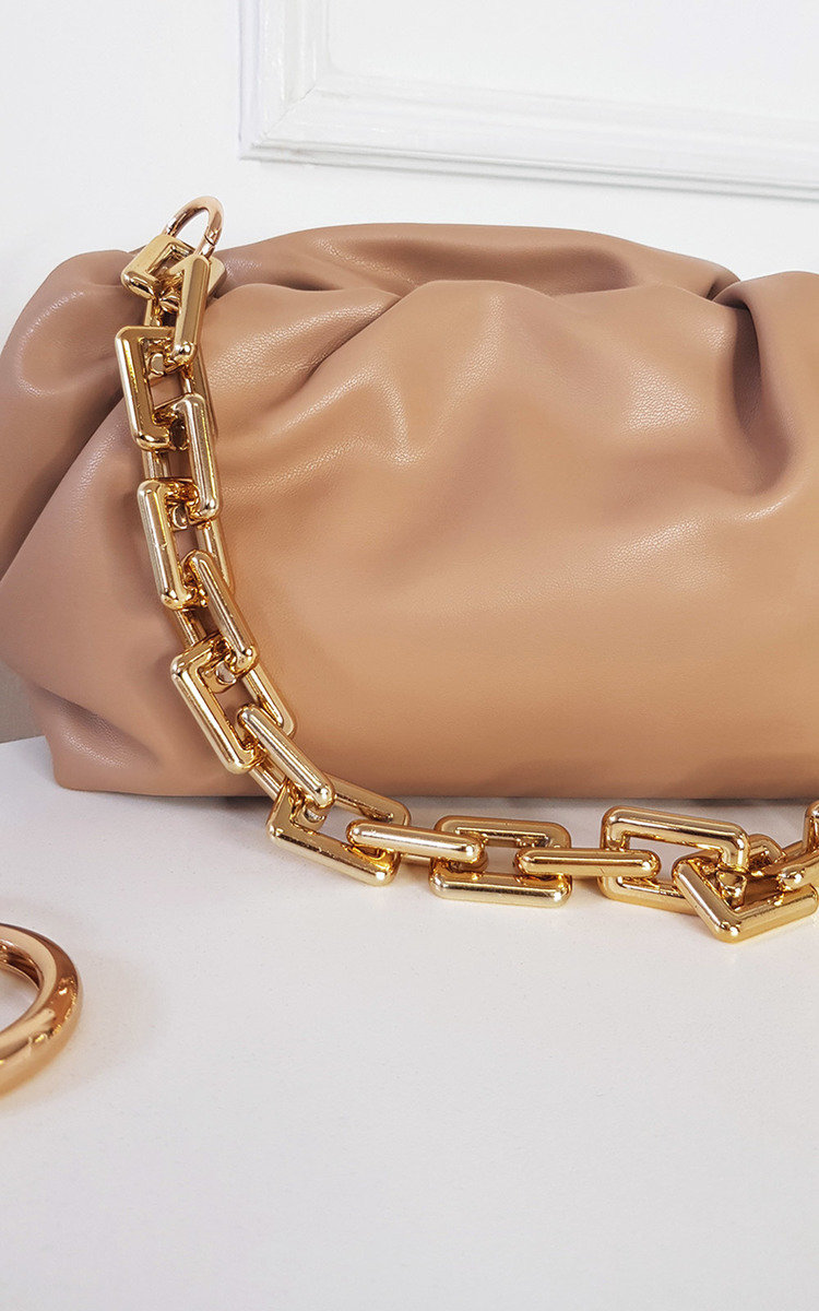 Farah Faux Leather Chain Detail Bag Thumbnail