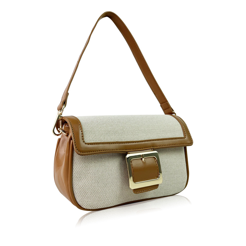 Viola Shoulder Bag With Buckle Detail Thumbnail Viola Shoulder Bag With Buckle Detail Thumbnail