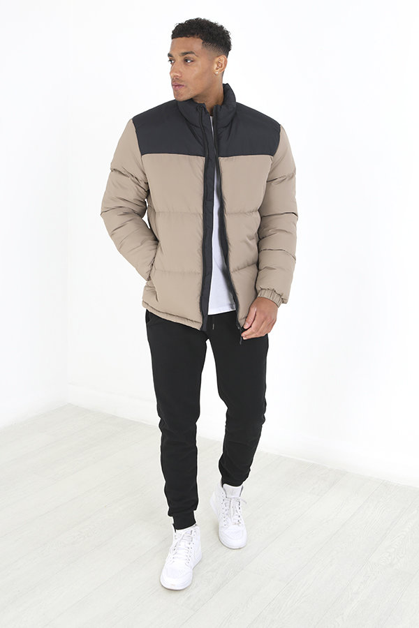 Thomas Contrast Colour Block Pattern Padded Jacket Thumbnail Thomas Contrast Colour Block Pattern Padded Jacket Thumbnail
