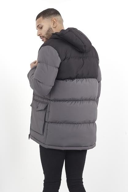 Arlo Block Padded Parka Coat Thumbnail Arlo Block Padded Parka Coat Thumbnail