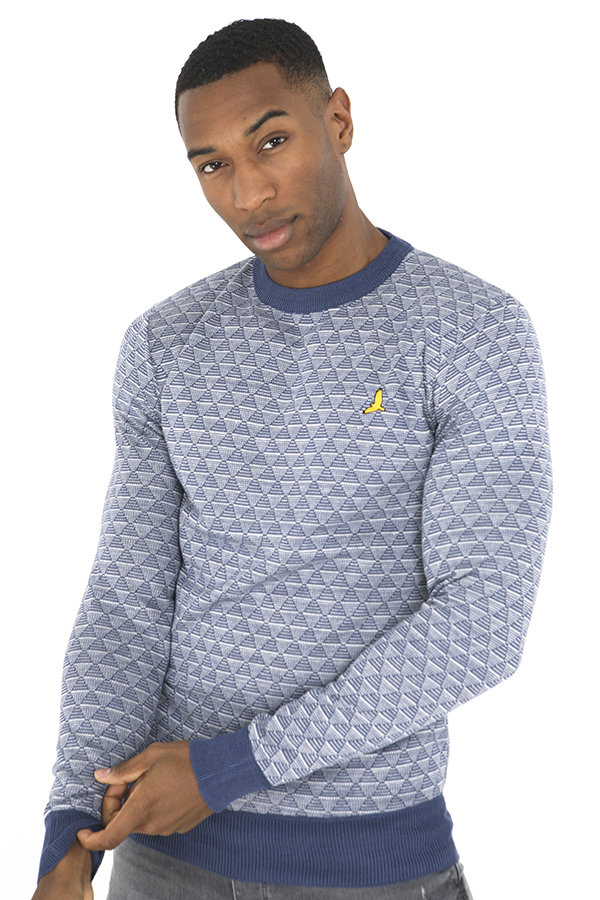 Tommy Textured Stitch Crew Neck Jumper Thumbnail Tommy Textured Stitch Crew Neck Jumper Thumbnail