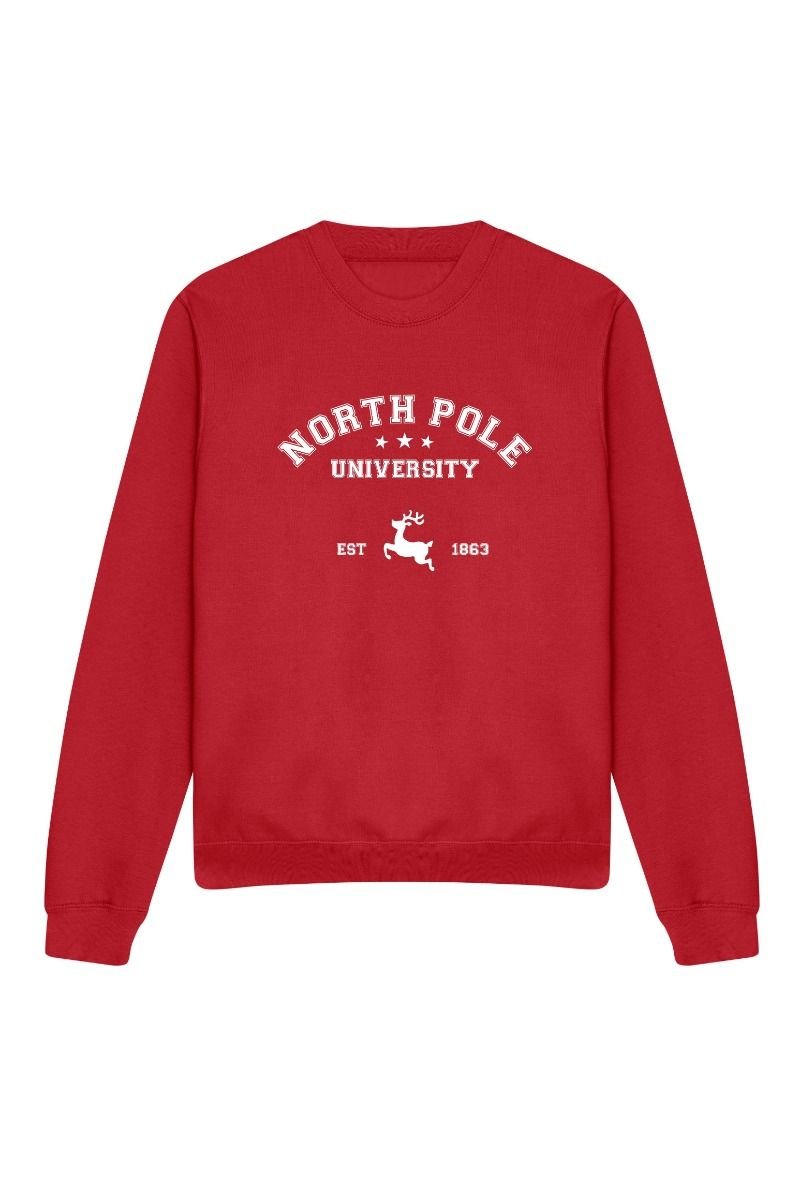 Riva North Pole University Christmas Sweatshirt Riva North Pole University Christmas Sweatshirt
