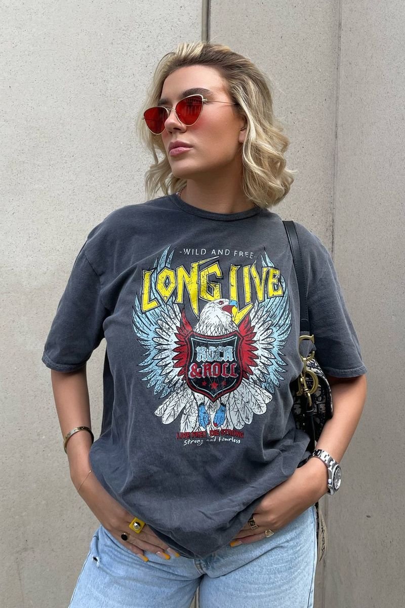 Freya Rock n Roll Long Live T-Shirt Freya Rock n Roll Long Live T-Shirt