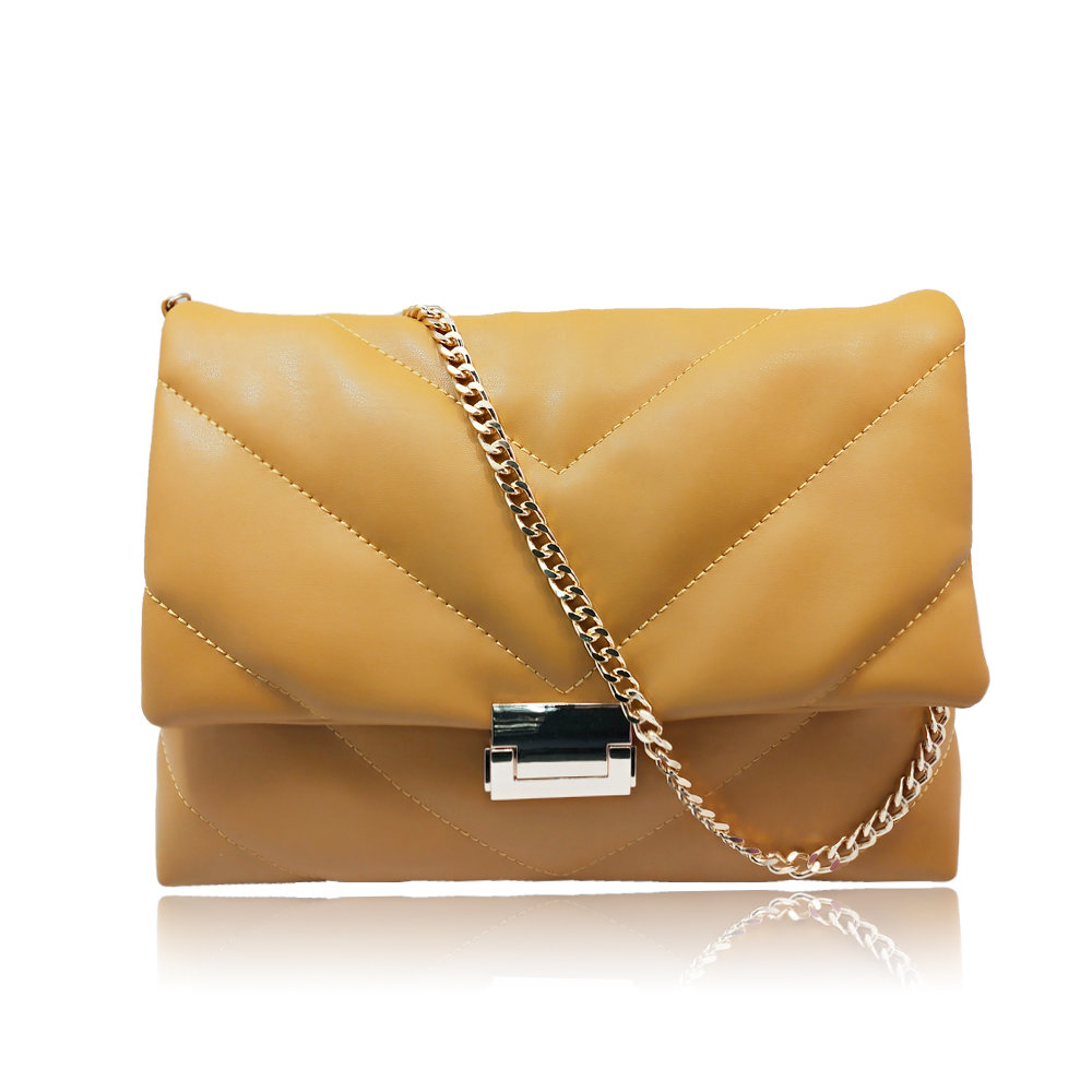 Helen Chevron Padded Shoulder Bag Helen Chevron Padded Shoulder Bag